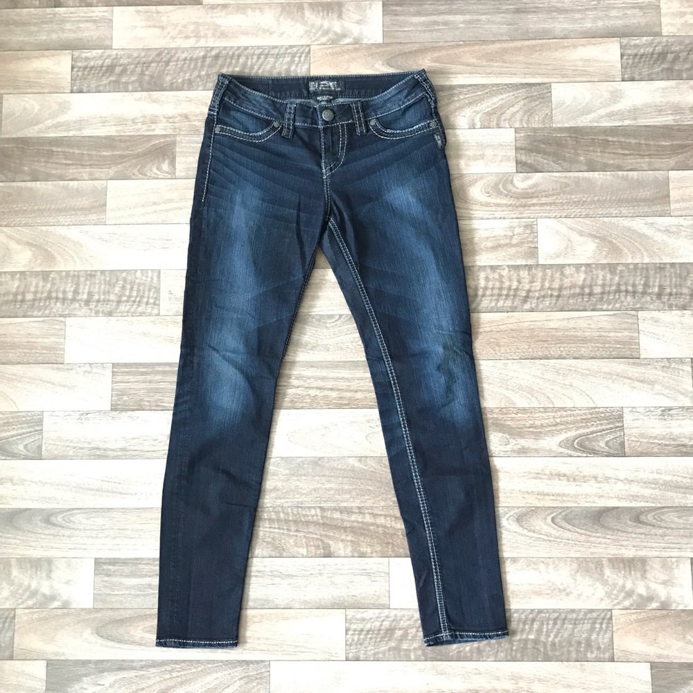Silver Jeans. Worn a couple times!